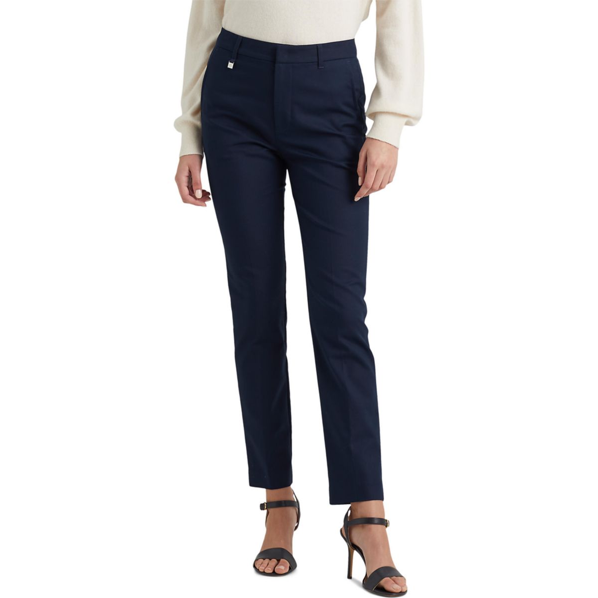 Stretch Cotton-Blend Pant - 8