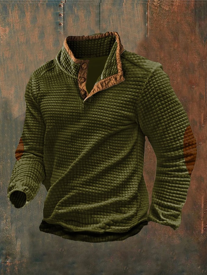Sudadera Waffle para hombre