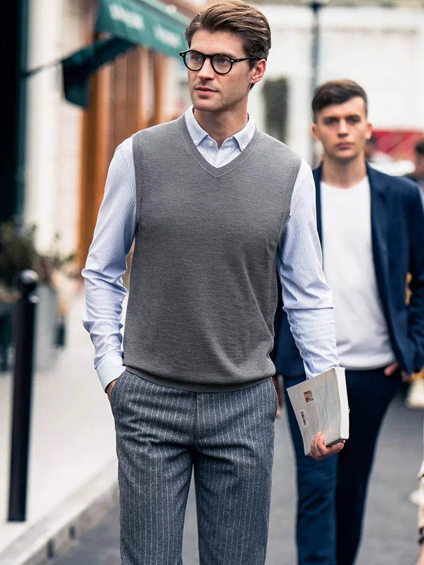Gentletejido V-Neck Sleeveless Sweater