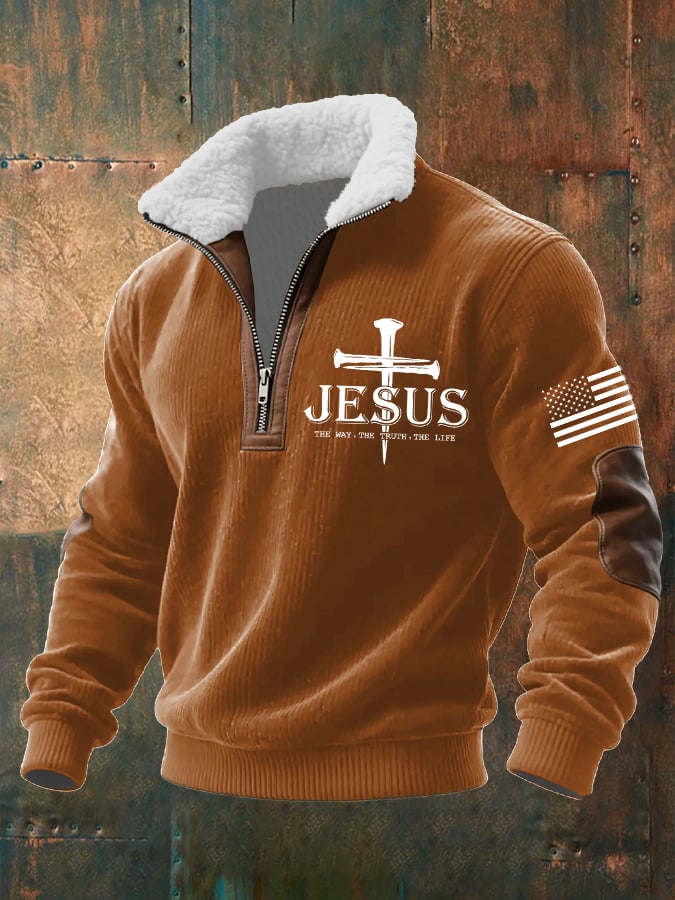 Sudadera Faith texturizado para hombre