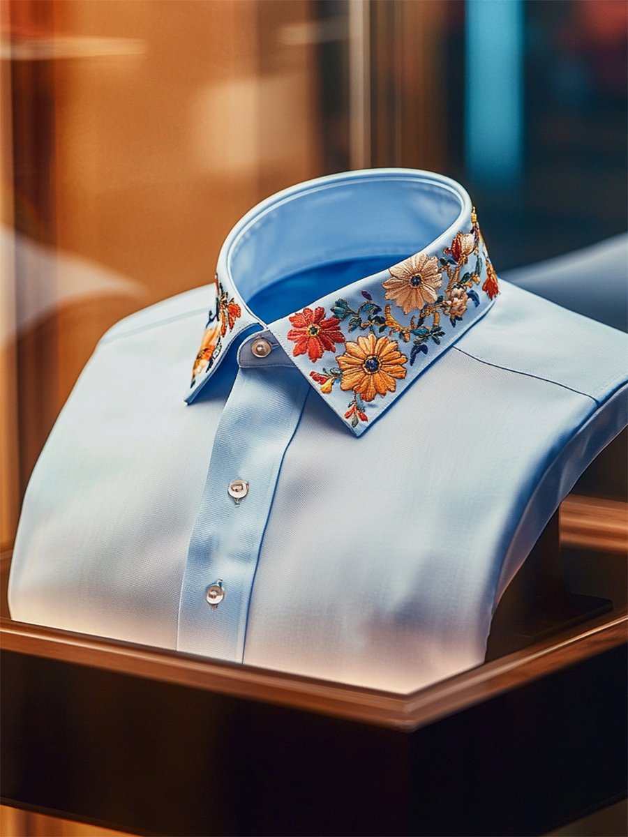 Camisa Resort casual floral Art de manga corta para hombre
