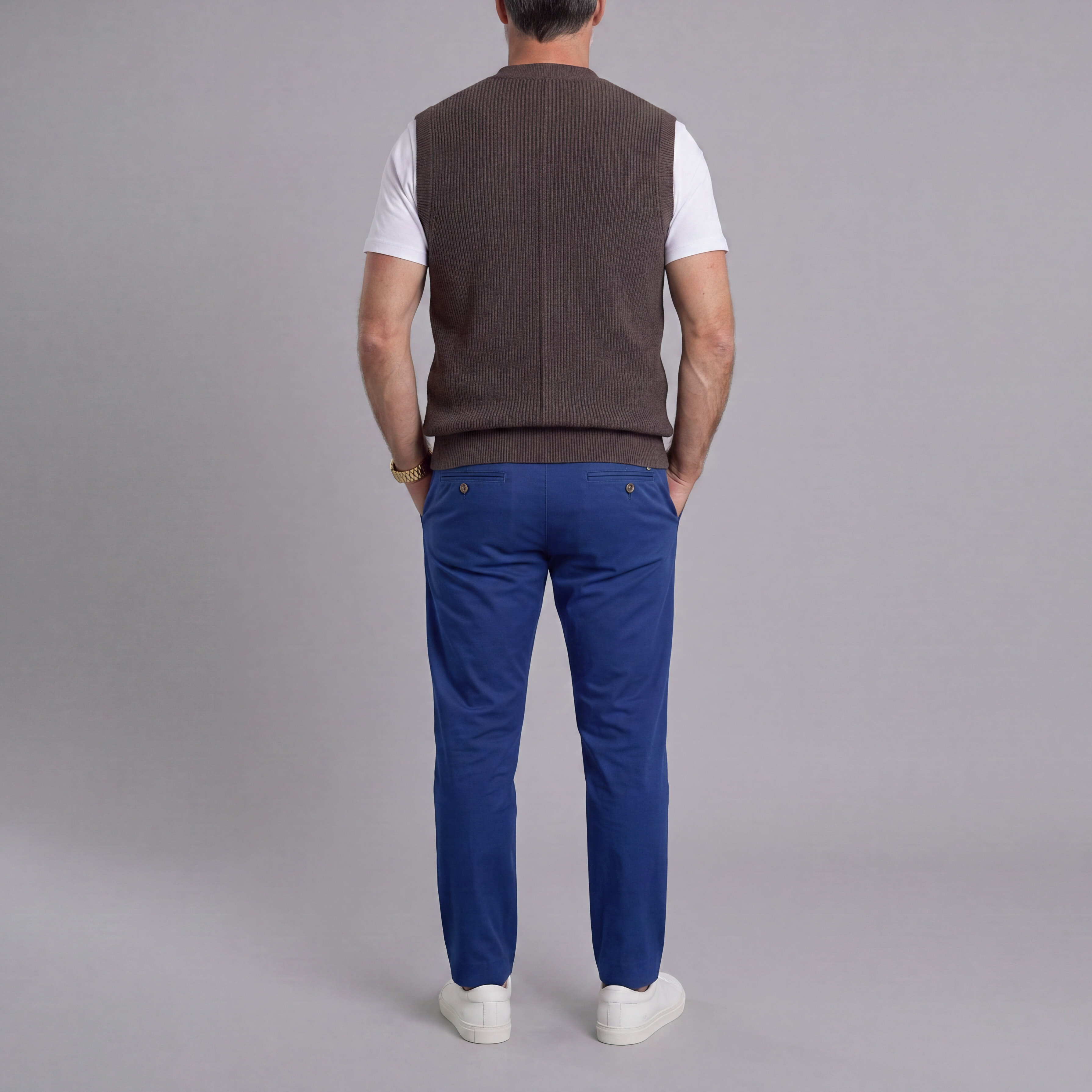 Fall/Winter casual Textured tejido Cardigan para hombre