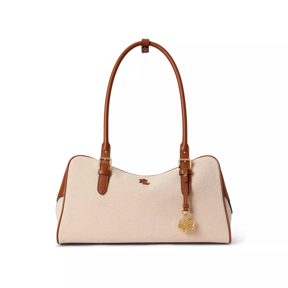 Canvas & Leather Large Marcy Zip Satchel - 2