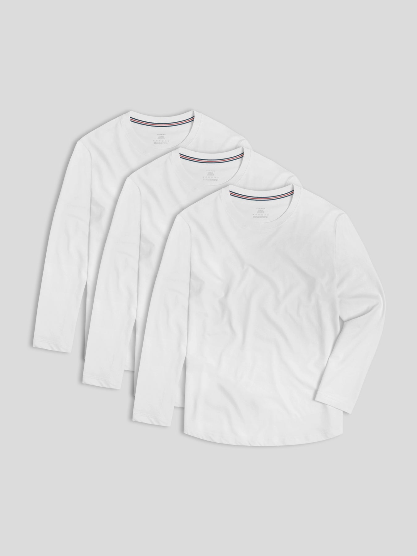 StaySmooth de manga larga Tee 3-Pack: clásico Fit