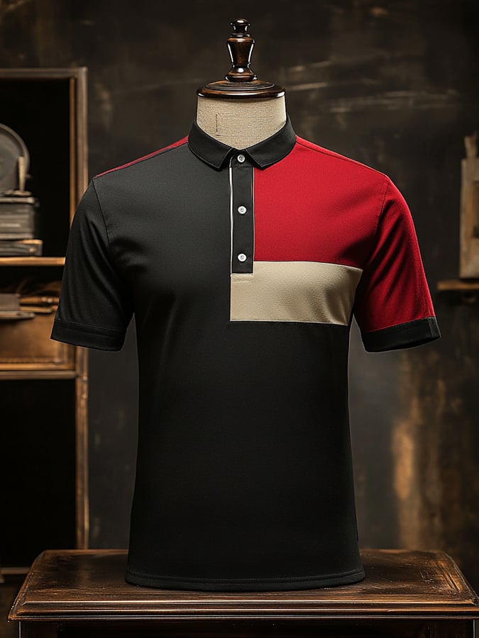 Camisa polo ligero, comfortable, high-end for men