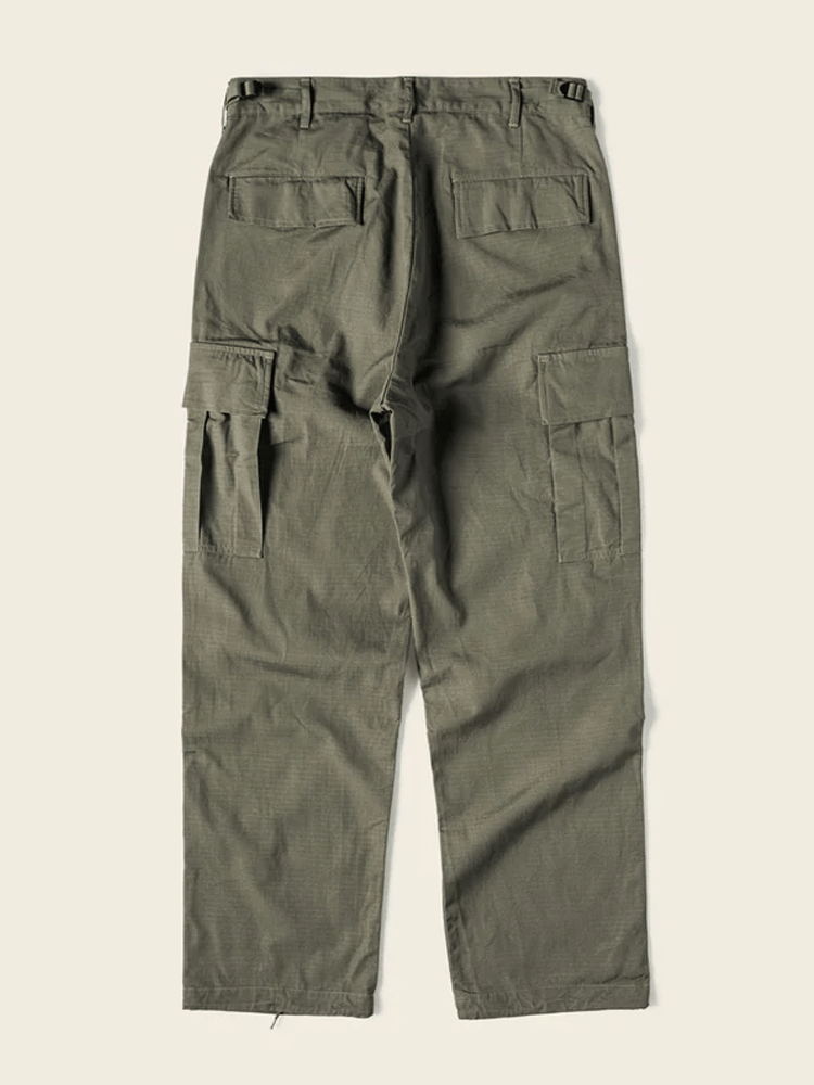 Pantalón vintage para exterior bolsillo casual para hombre