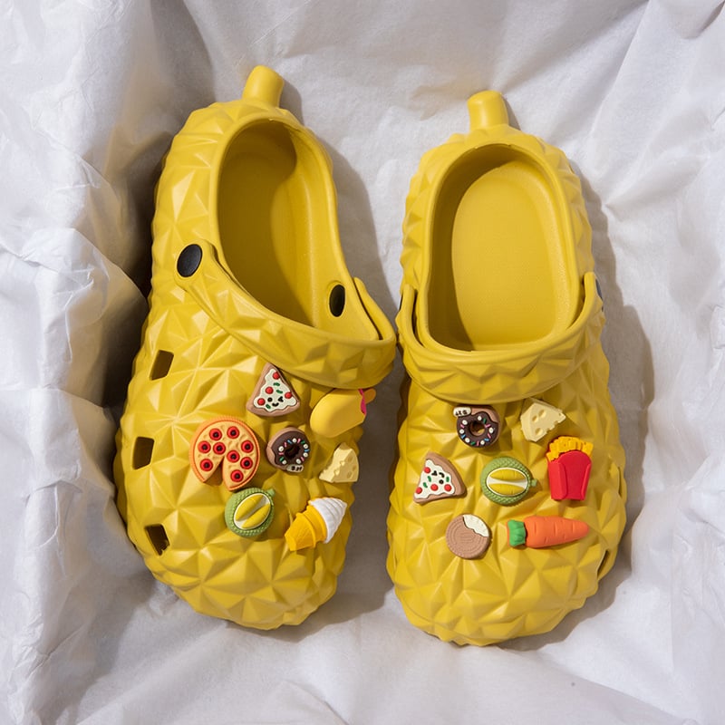 De modaable EVA suave Sole Eva Durian Hole Clog