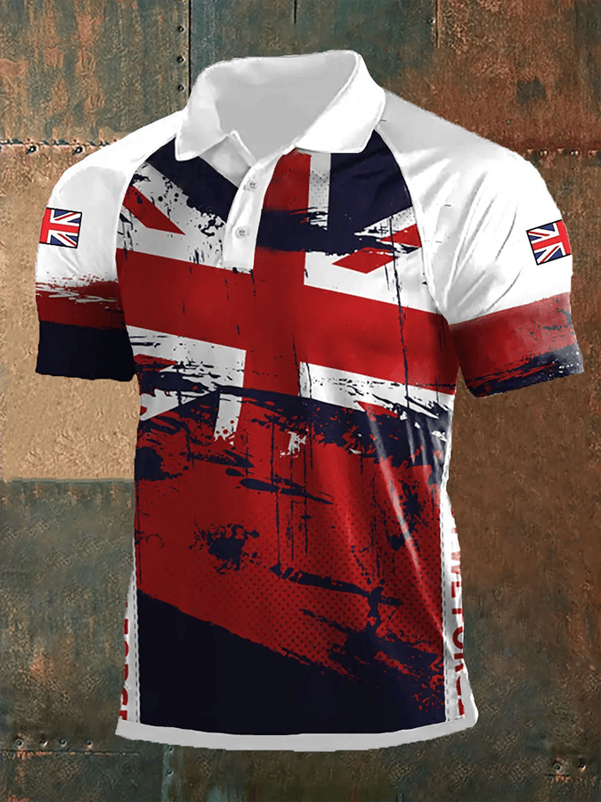 Camisa polo U.K. casual para hombre