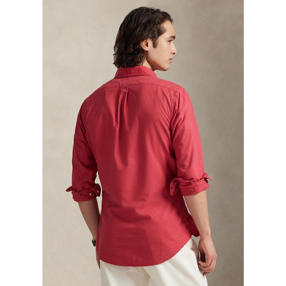 Classic Fit Garment-Dyed Oxford Shirt - 2