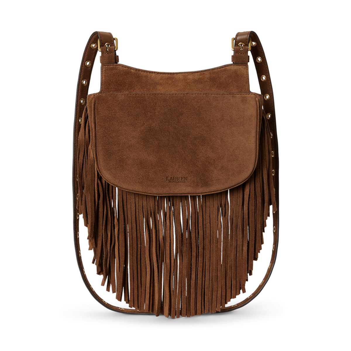 Fringe-Trim Medium Marcy Crossbody Bag - 2