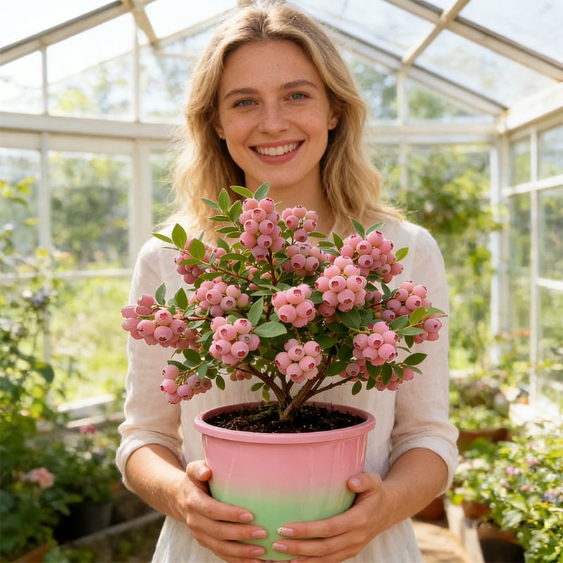 Premium Pink Blueberry Seeds for Planting