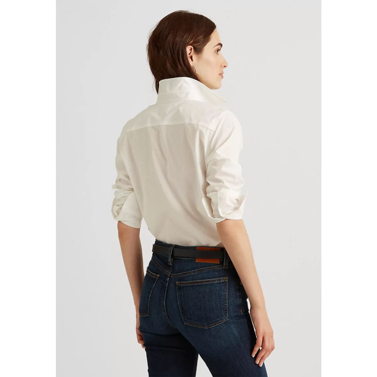 Petite Easy Care Cotton Shirt - 2
