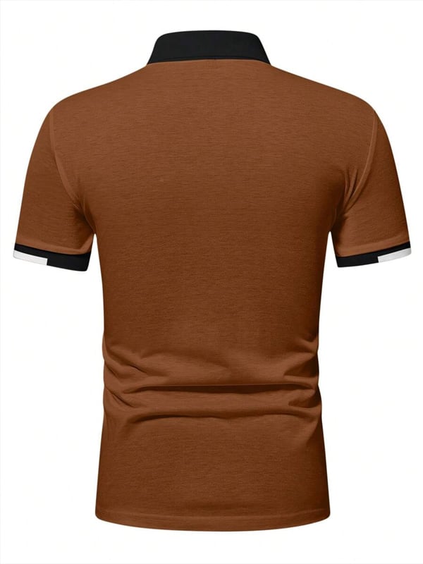 Camisa casual ejecutivo de moda polos para hombre