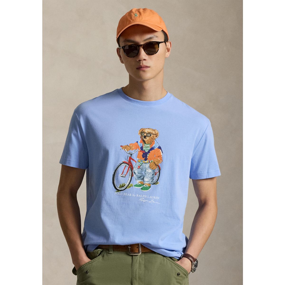 Classic Fit Polo Bear Camp Shirt - 5