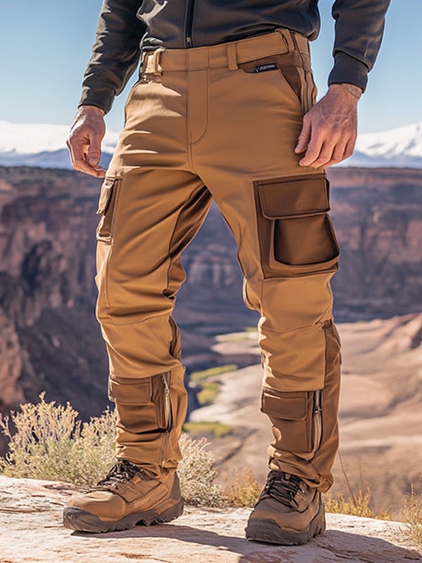 Vintage Multi-bolsillo para exterior Overalls para hombre