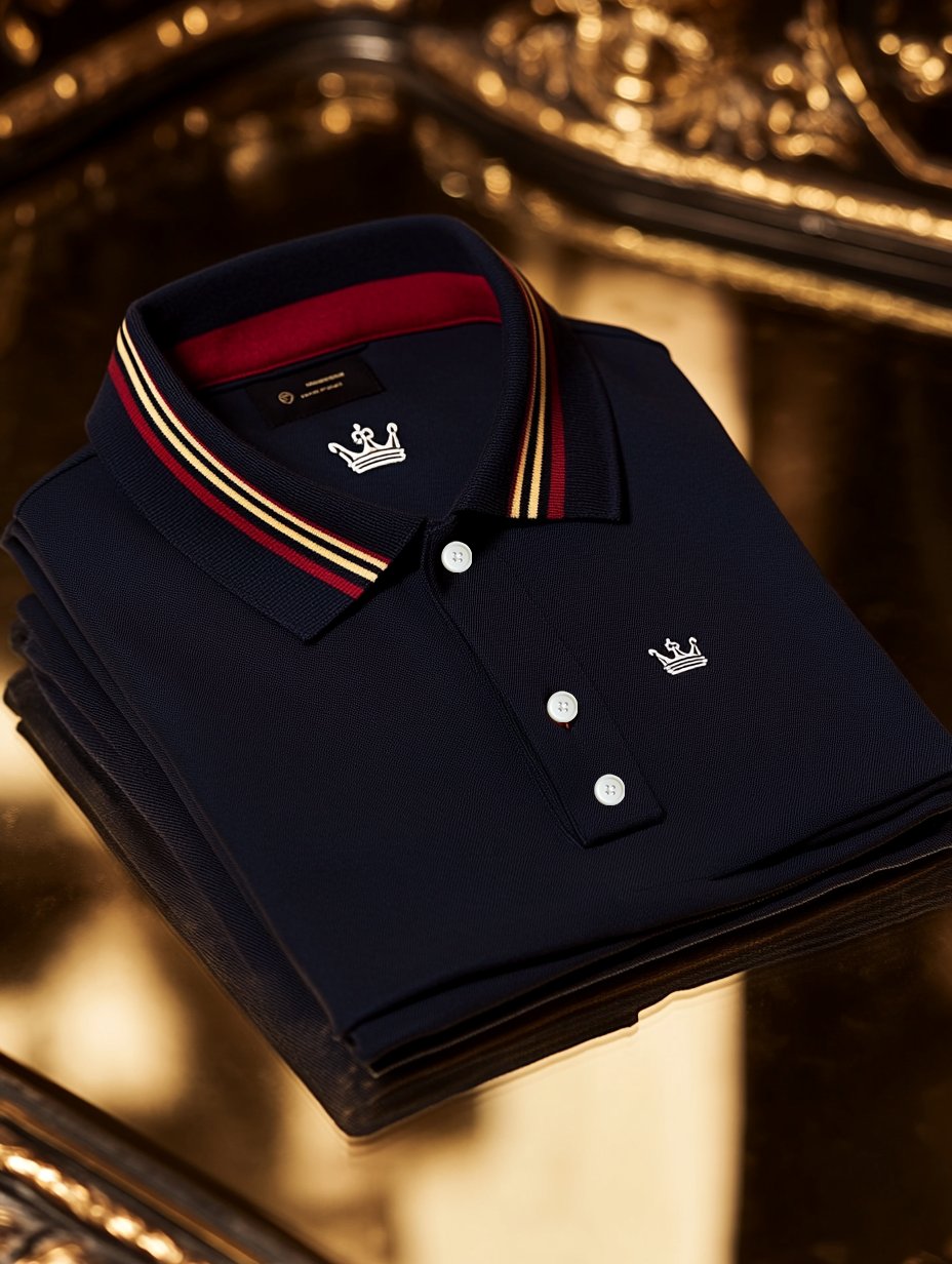 Camisa polo casual de manga corta para hombre