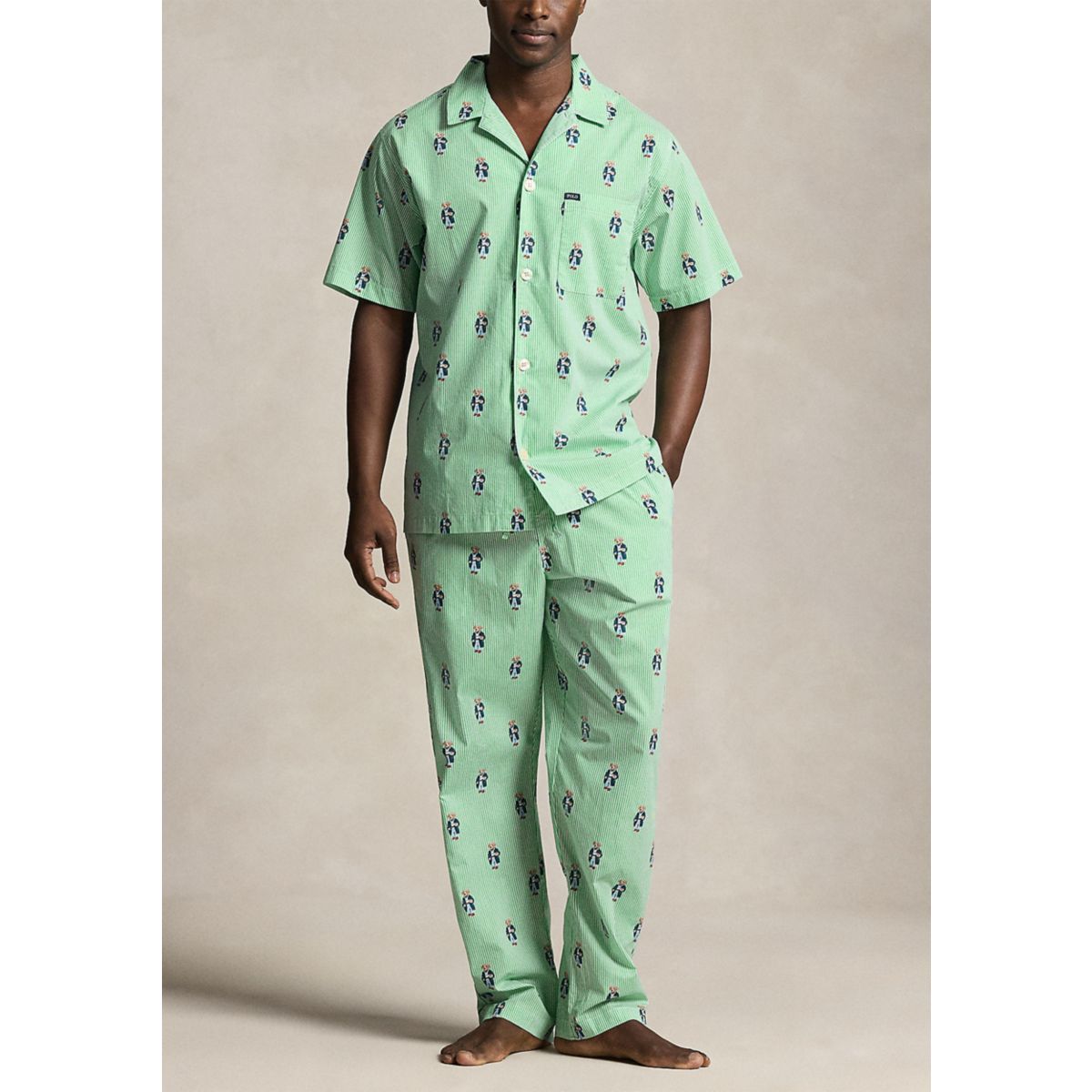Striped Pajama Pants - 3