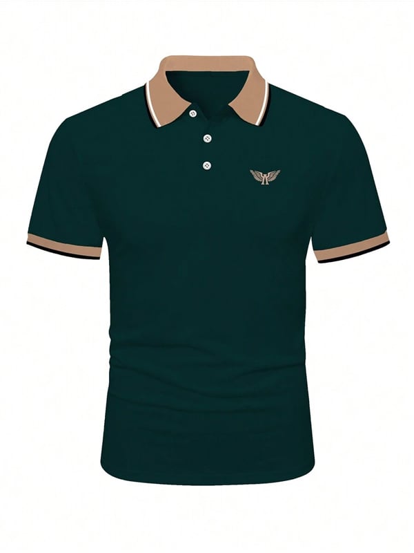 Camisa casual ejecutivo de moda polos para hombre