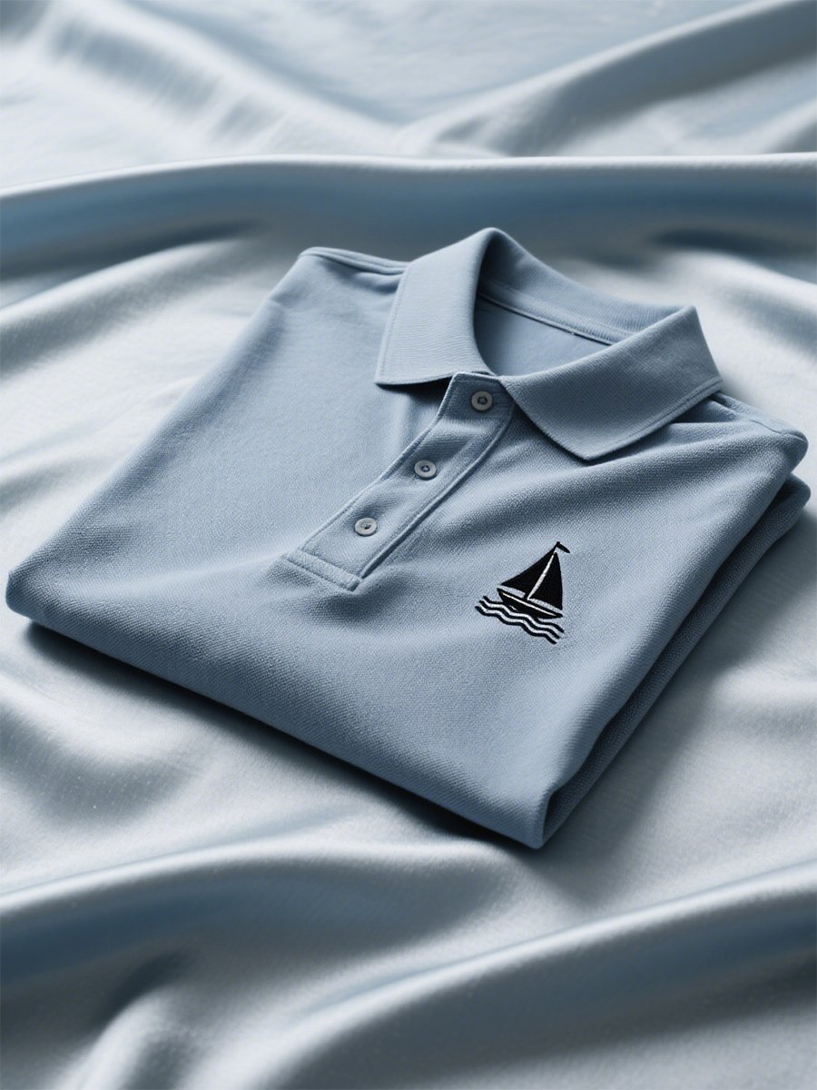Camisa polo ejecutivo casual Button de manga corta para hombre