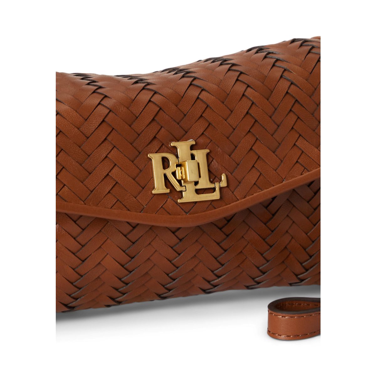Woven Leather Tanner Crossbody Wallet - 7
