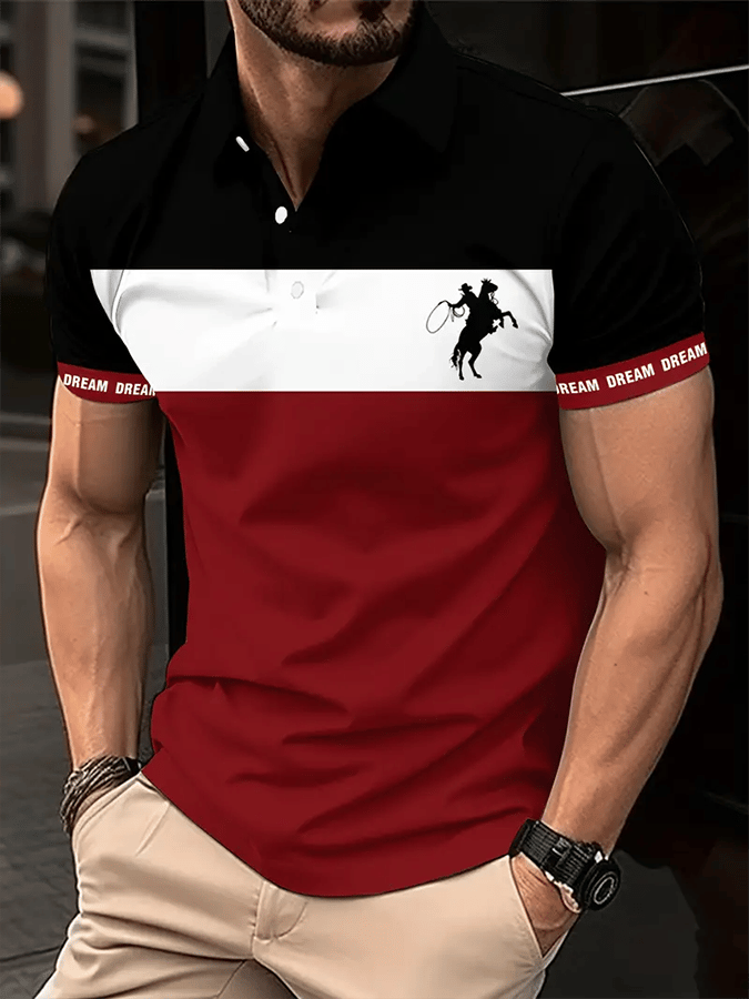 Camisa polo de modaable And Versatile ejecutivo casual para hombre