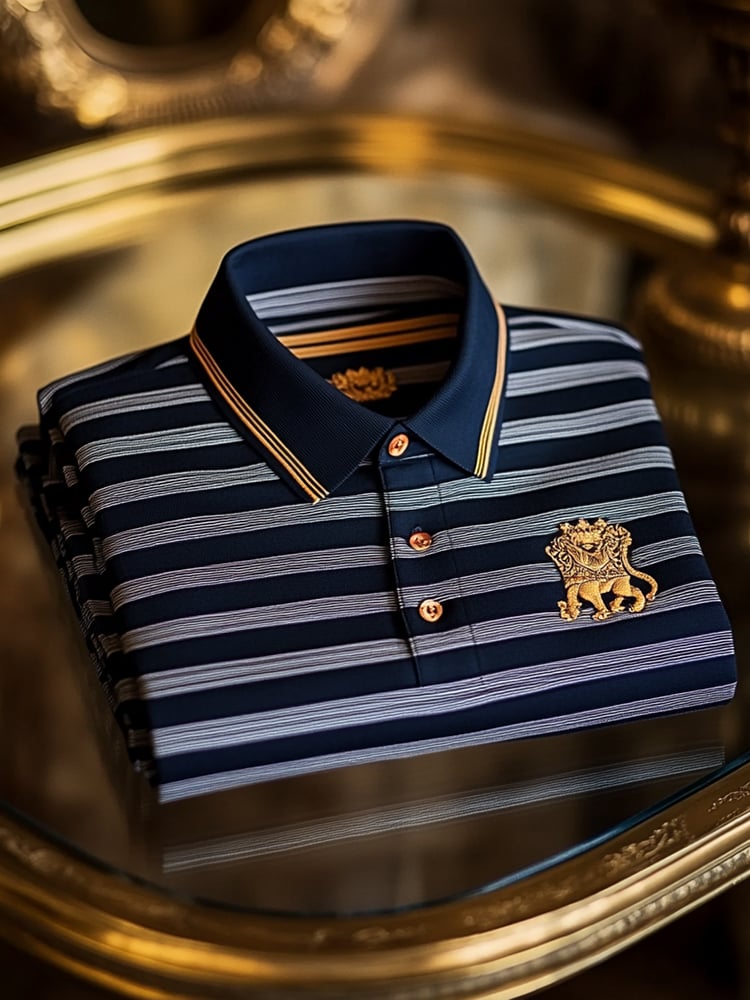 Camisa polo ejecutivo casual Button de manga corta para hombre