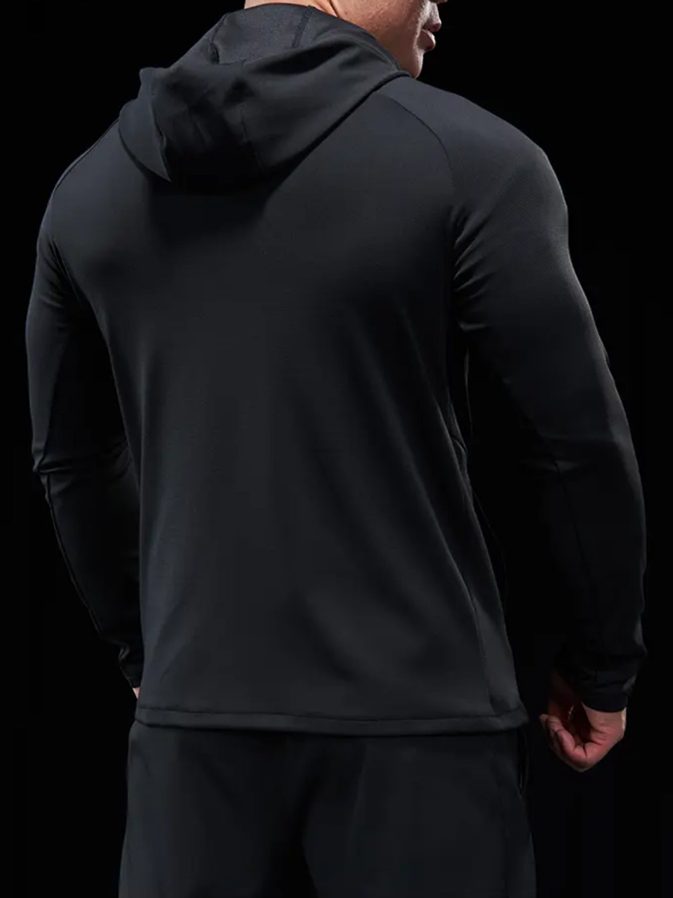 Chaqueta SmoothBlend Quick Dry Sports Fitness Hooded