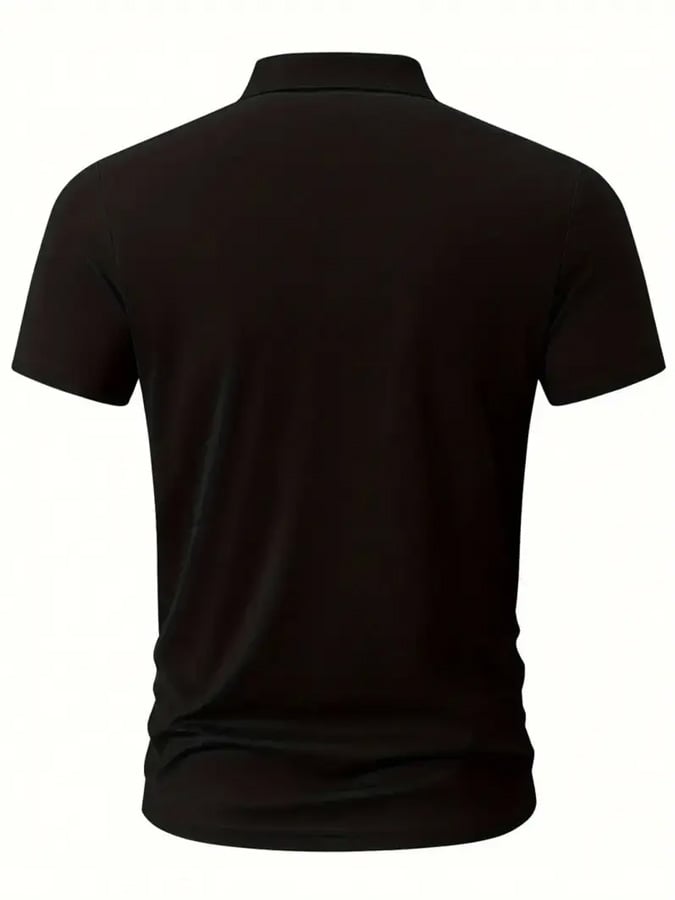 Camisa polo casual Christian Faith estampado para hombre