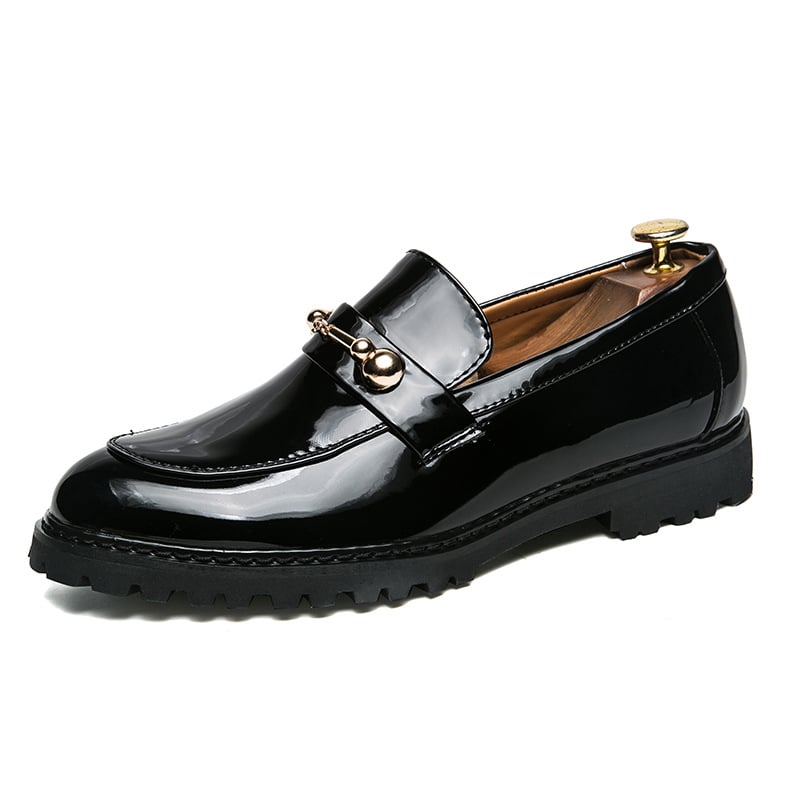 Zapatos ejecutivo casual cuero para hombre