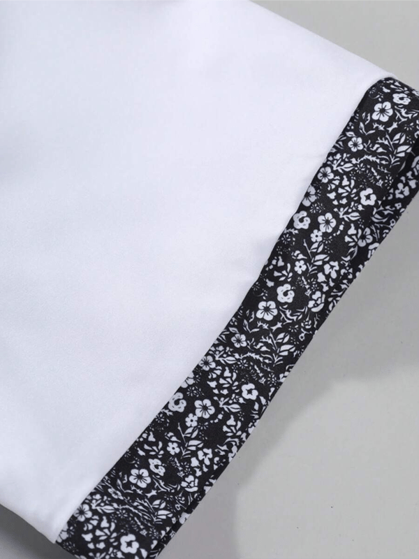 Camisa ejecutivo casual de manga corta para hombre