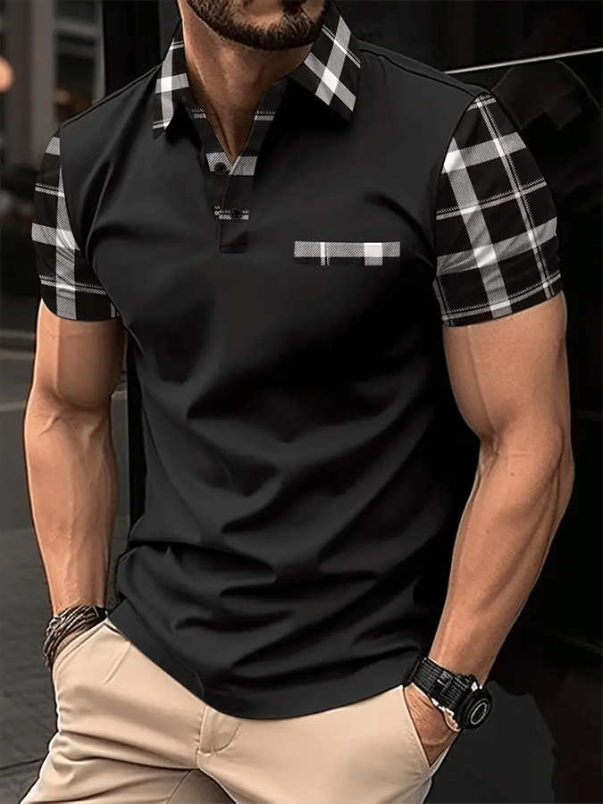 Camisa polo de modaable And Versatile ejecutivo casual para hombre