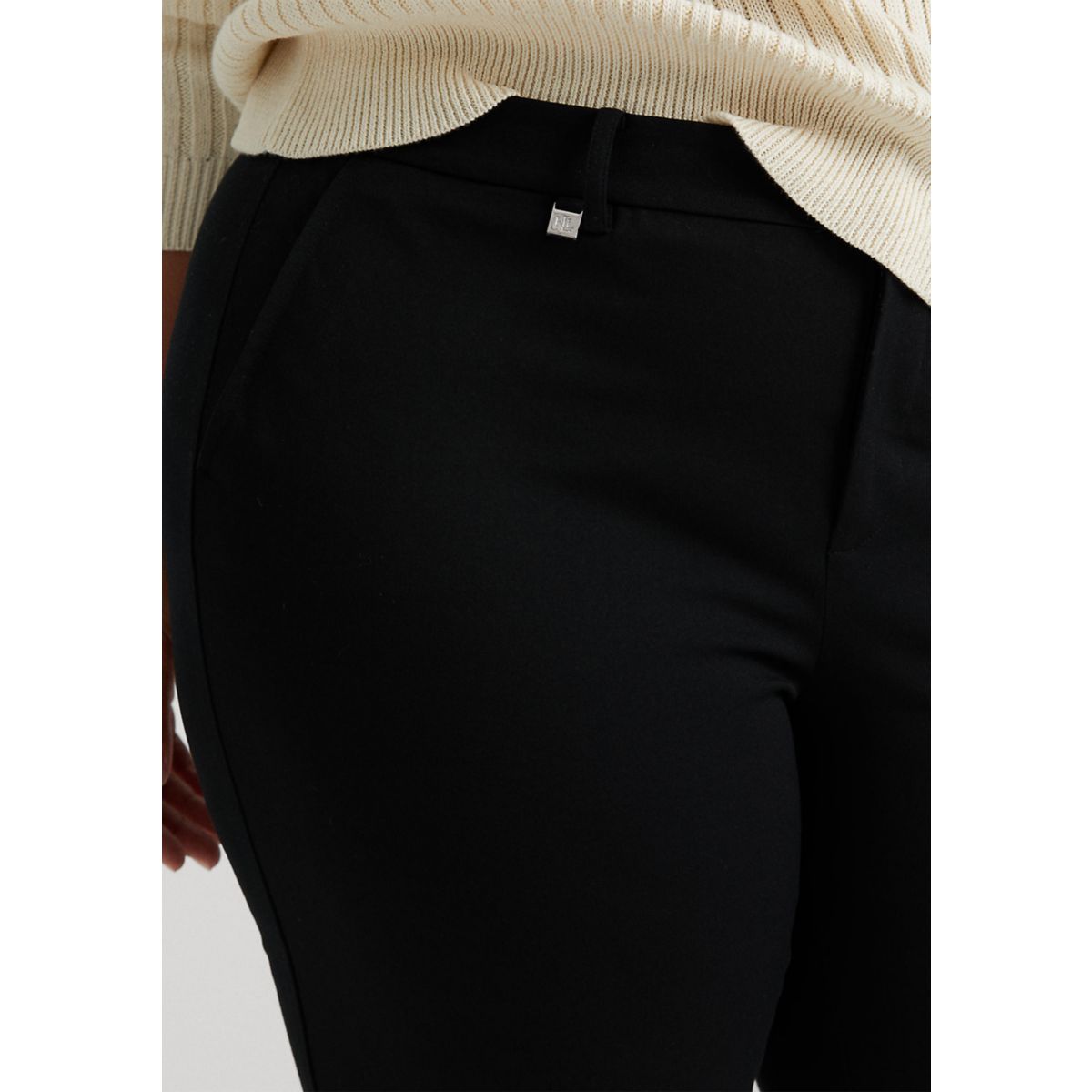 Plus Size Bi-Stretch Twill Short - 3