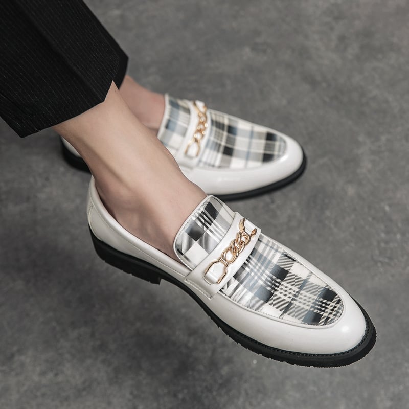 Zapatos British Style All-Match transpirable casual cuero