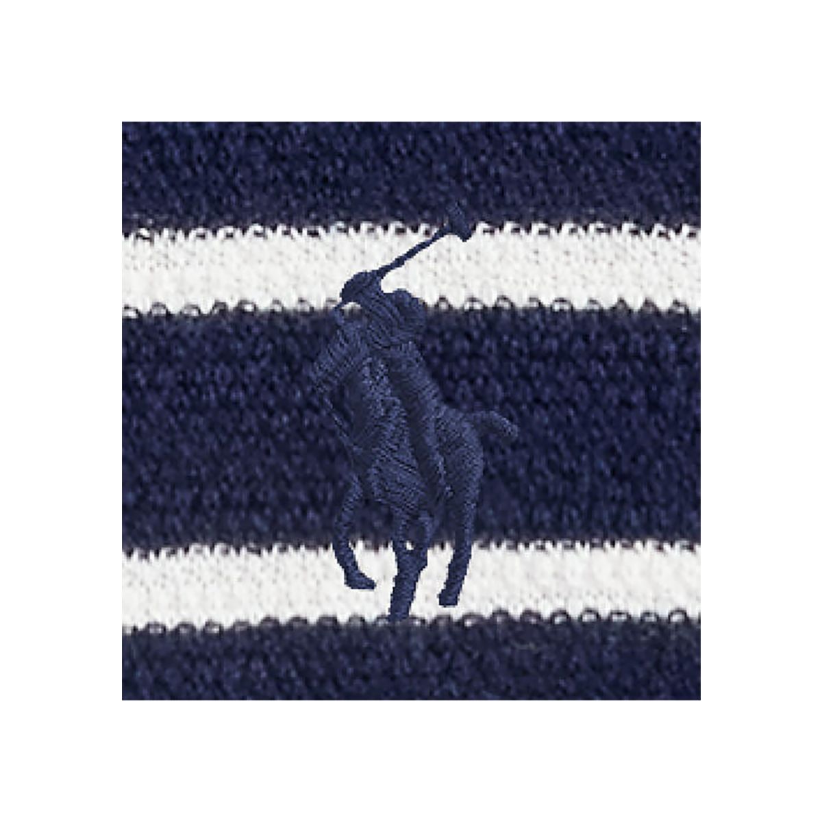 Striped Cotton-Linen Polo-Collar Sweater - 5