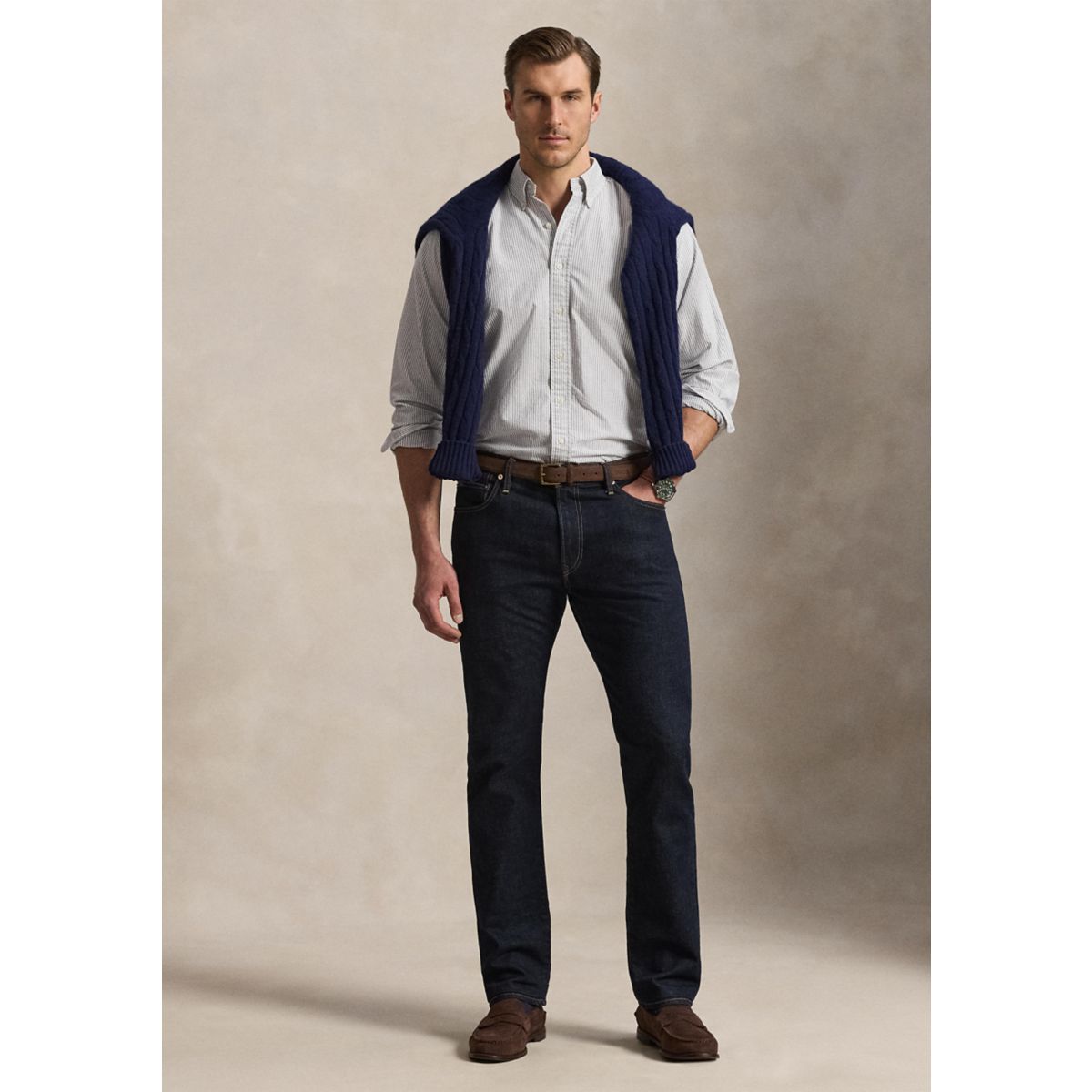 Striped Oxford Shirt - 4