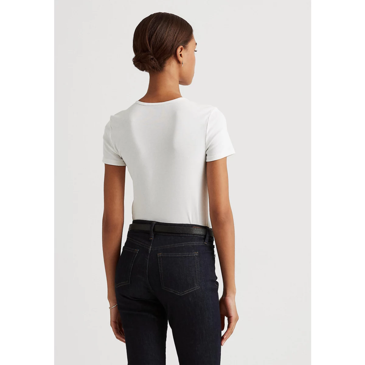 Women's Crew Neck Cotton T-Shirt - 6