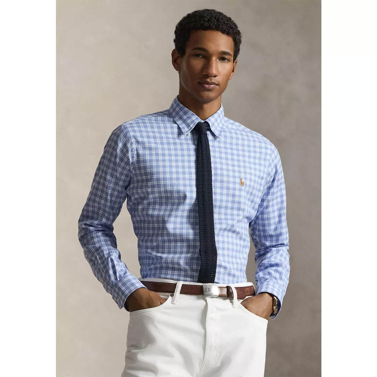 Classic Fit Performance Oxford Shirt - 9