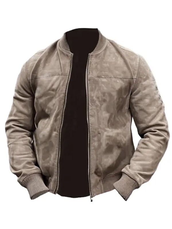 Chaqueta Western para exterior vintage Multi-bolsillo para hombre