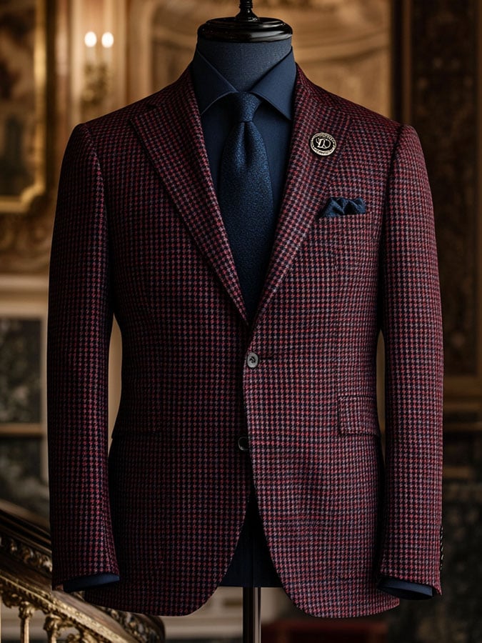 Casual clásico ejecutivo de manga larga Suit para hombre