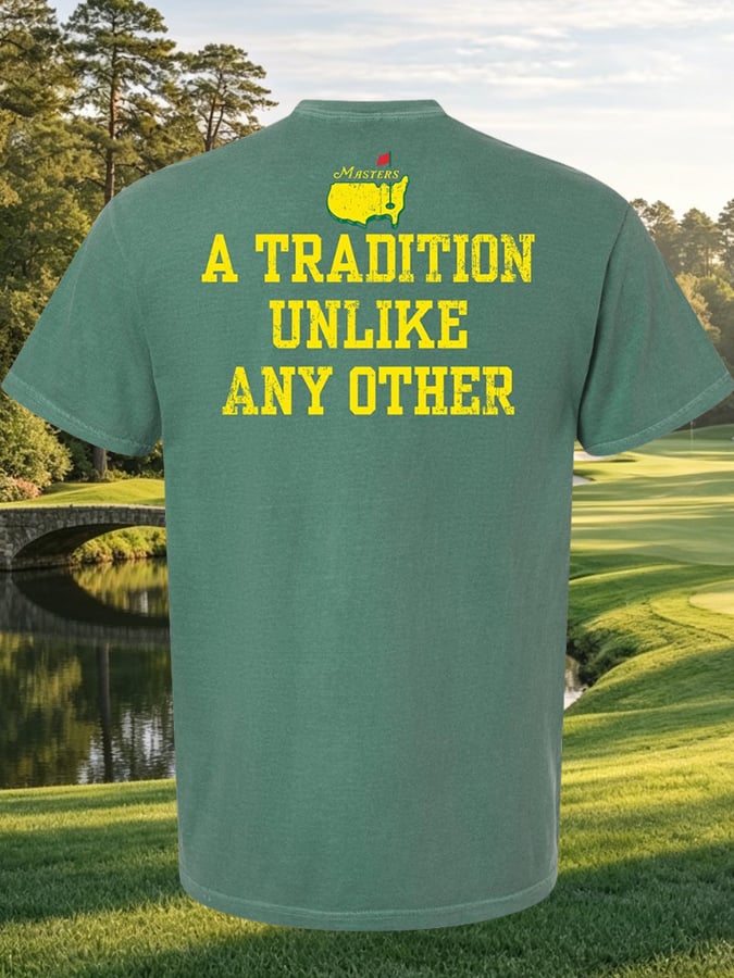 Camiseta Golf estampado casual para hombre