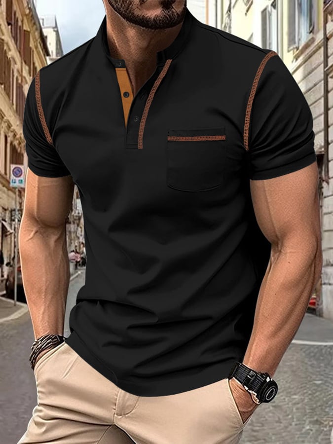 Camisa polo de moda casual para hombre