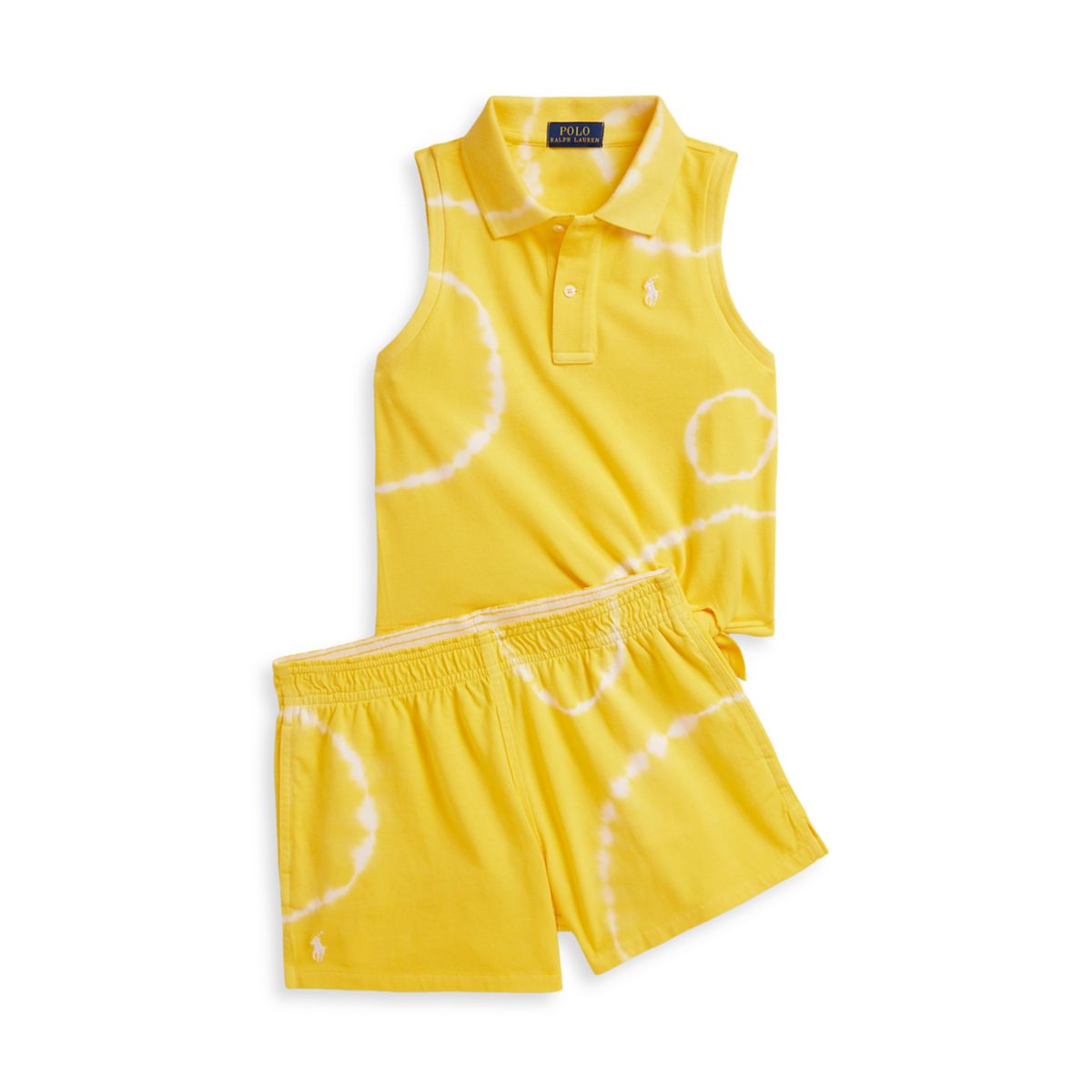 Girls 7-16 Tide-Dye Cotton Jersey Shorts - 6