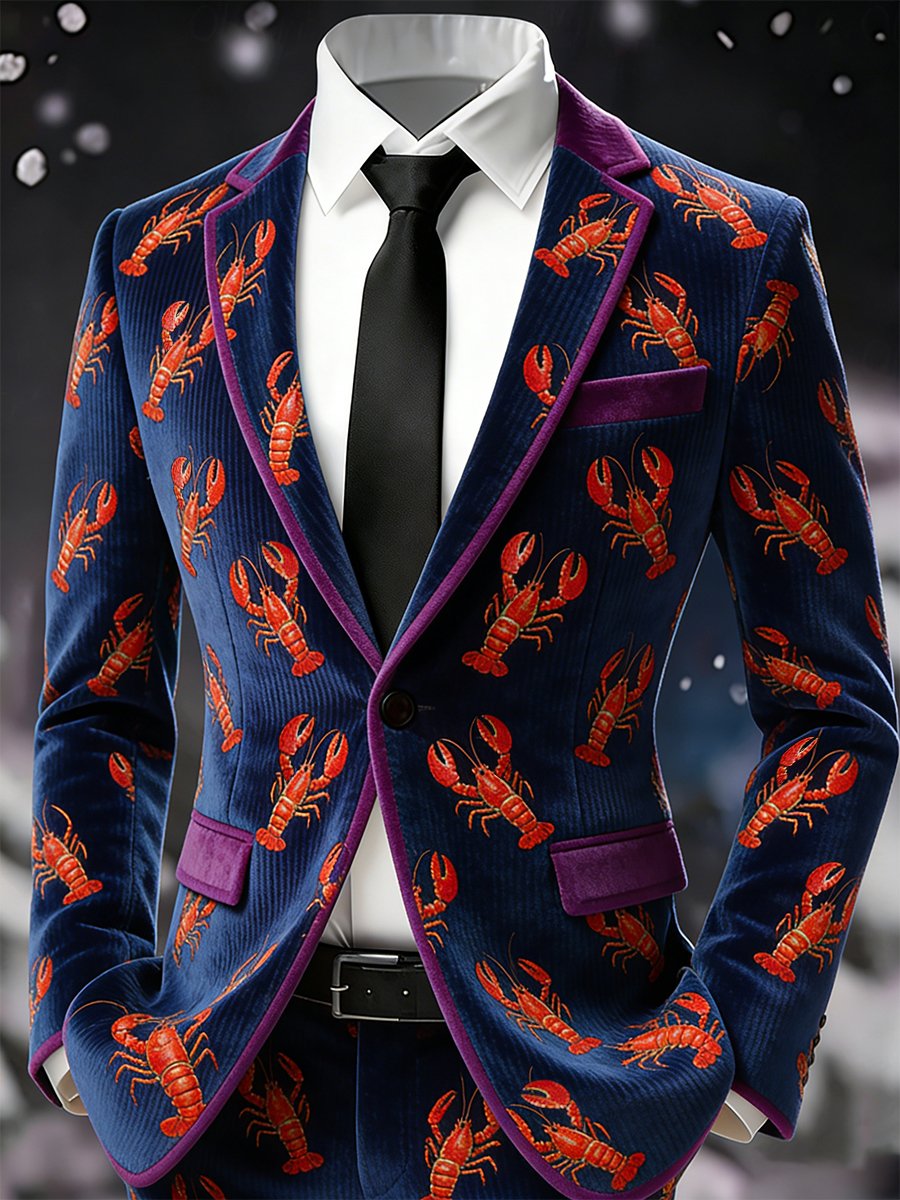 Chaqueta ejecutivo casual Carnival pana Suit para hombre