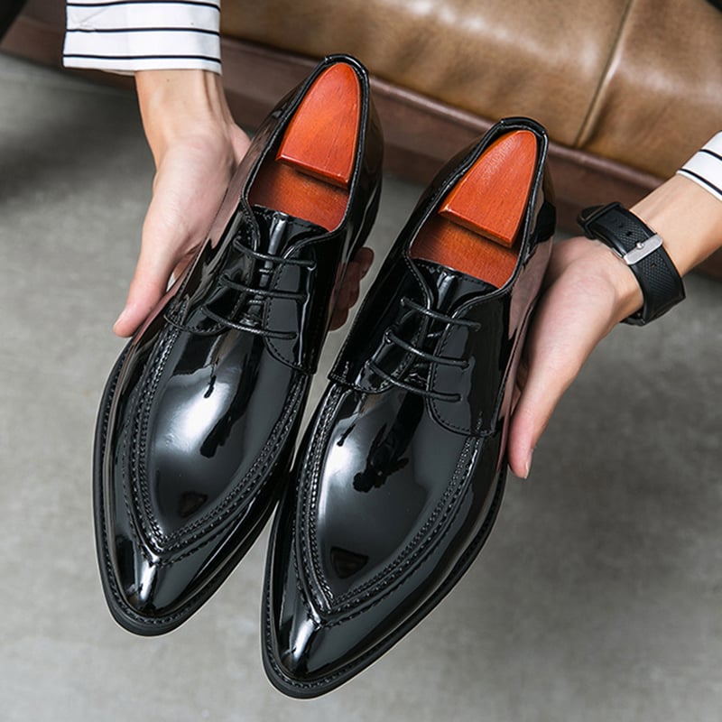 Zapatos British casual cuero para hombre