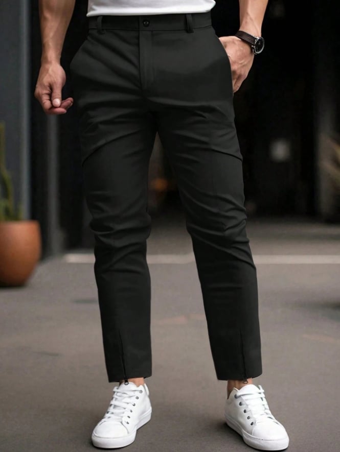 New ejecutivo Style Trousers para hombre