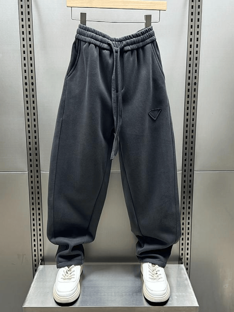Pantalón polar casual para hombre