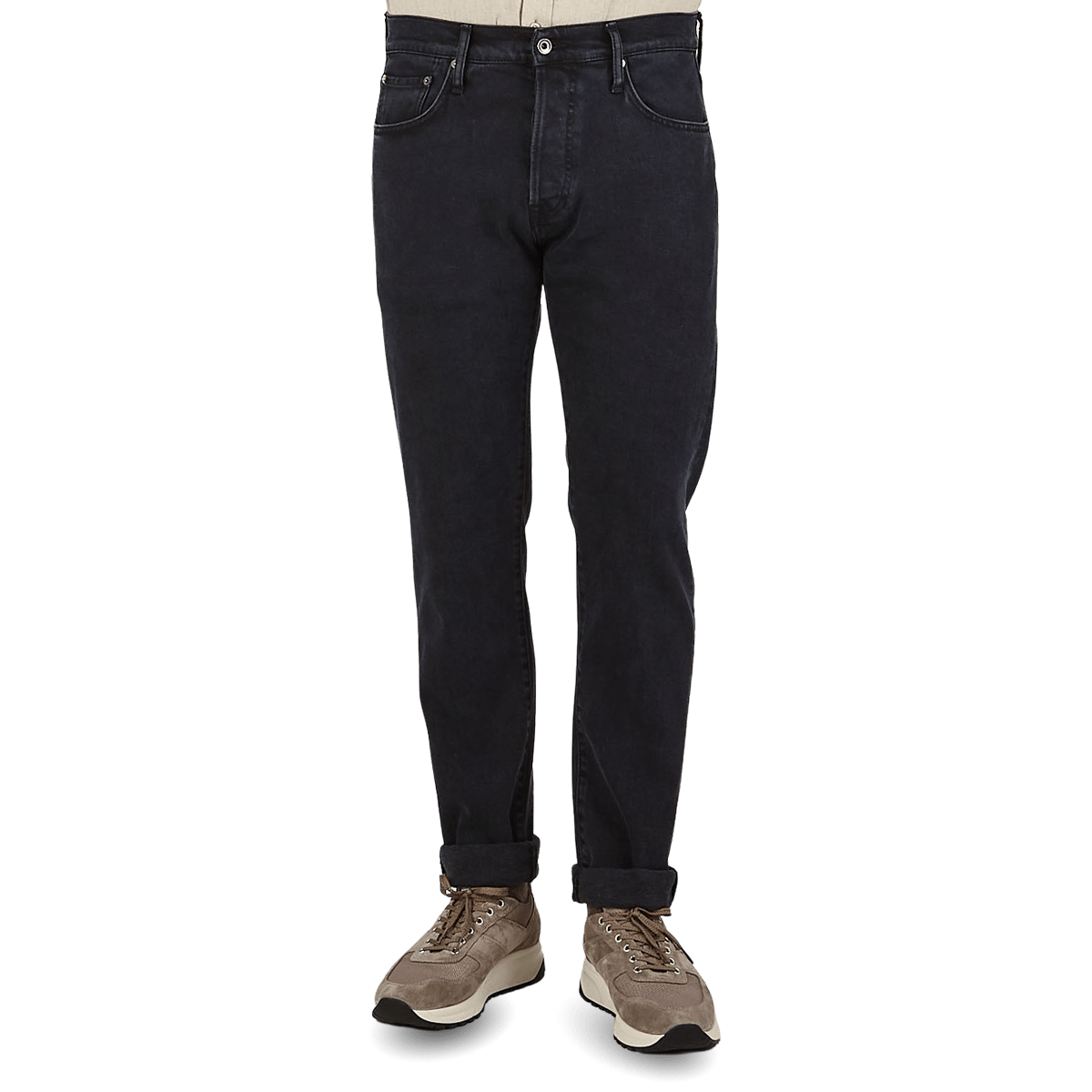 Used Black Candiani Organic de algodón M7 Jeans