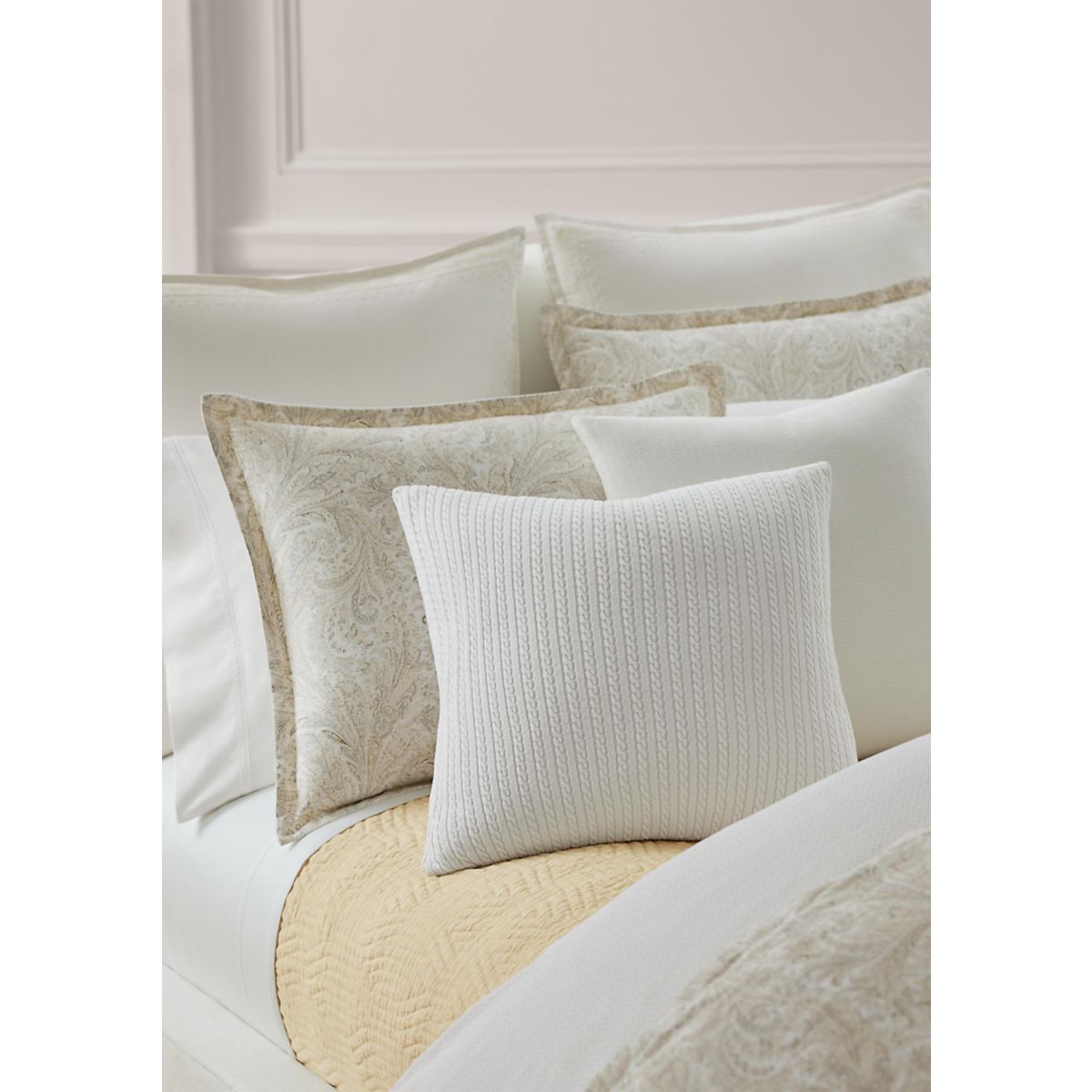Marah Paisley Cotton Percale Full/Queen Comforter Set - 5