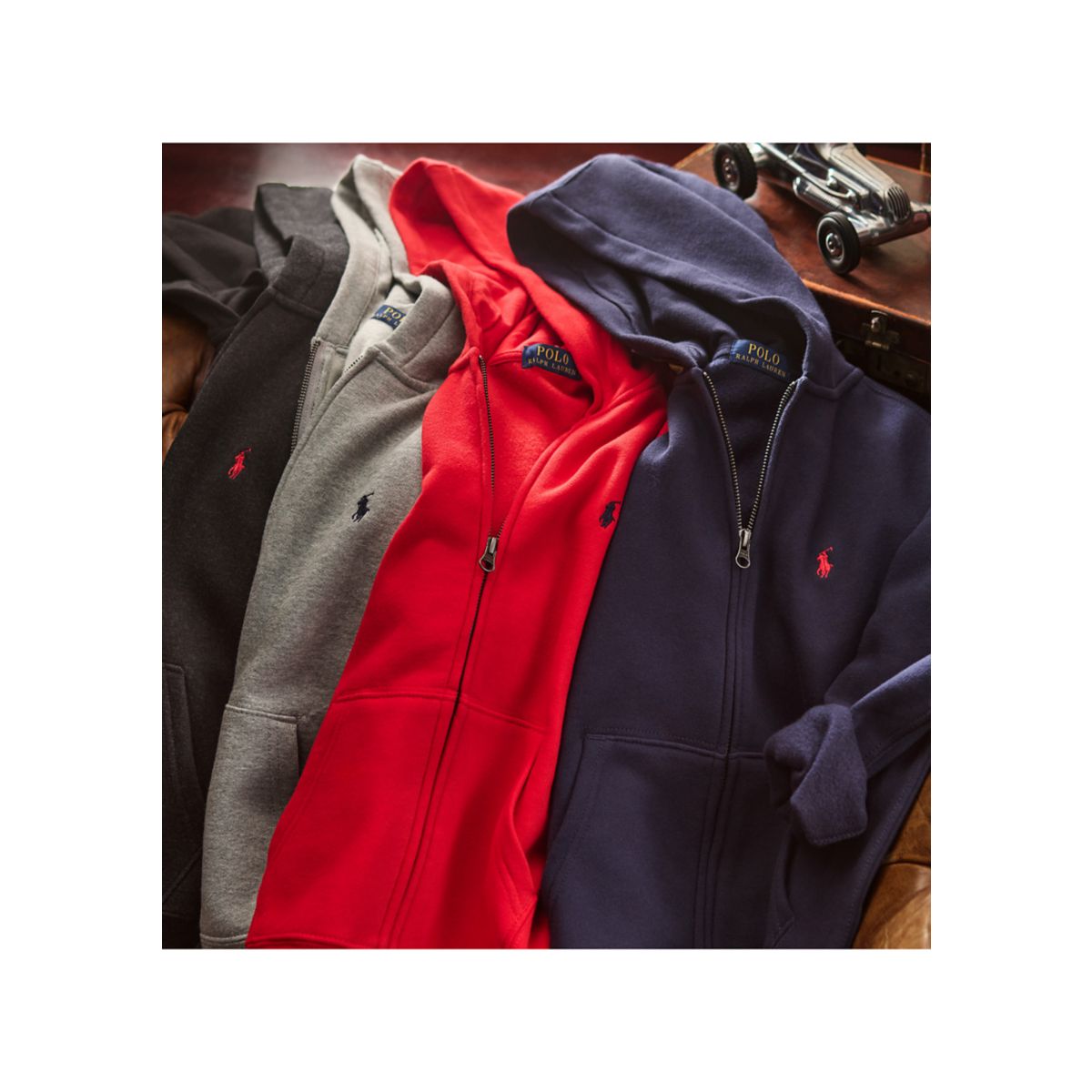 Boys 8-20 Cotton-Blend-Fleece Hoodie - 6