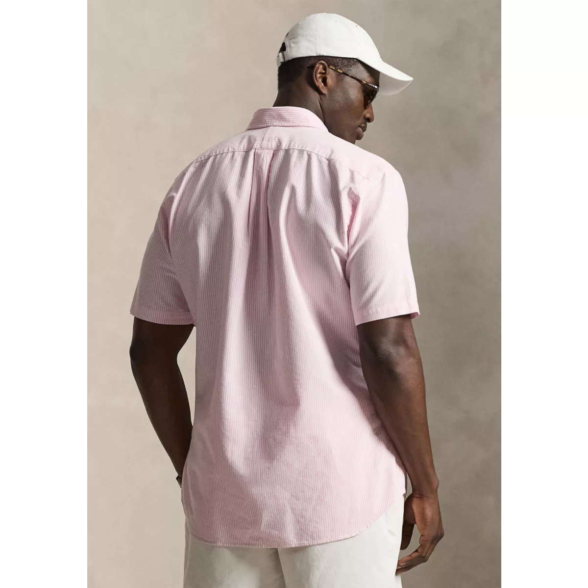 Big & Tall Striped Oxford Shirt - 2